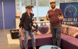 Joanne Drost en Elroy Mosterd met VR Bril