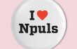 Button met I love Npuls