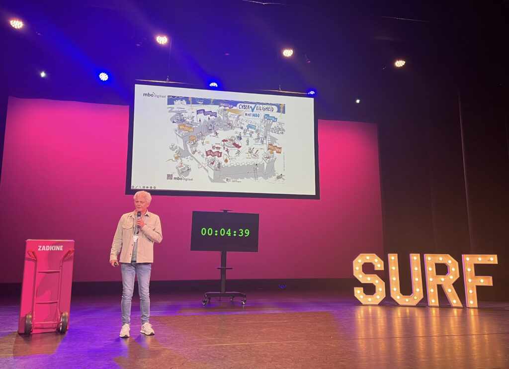 Martijn Bijleveld op SURF Security en Privacy Conferentie